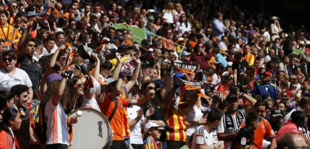 Afición del Valencia 