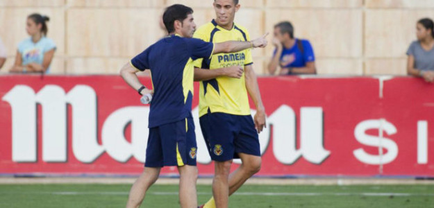 Marcelino y Paulista en Villarrreal