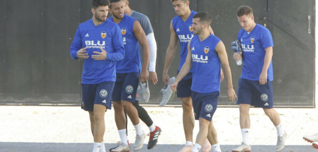 Piccini y Vezo con Gayà y Paulista