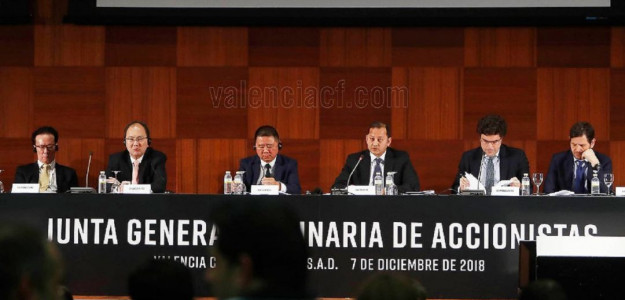Junta de Accionistas del Valencia