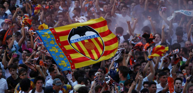 Afición del Valencia 