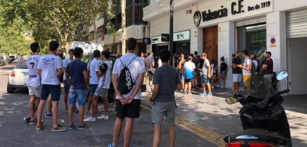 Afición del Valencia 