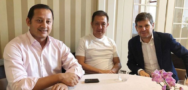 Mateu Alemany, Peter Lim y Anil Murthy