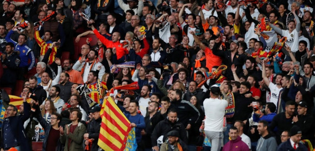 Afición del Valencia 
