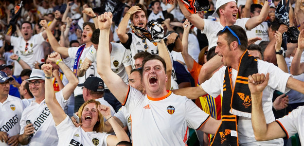 Afición del Valencia 