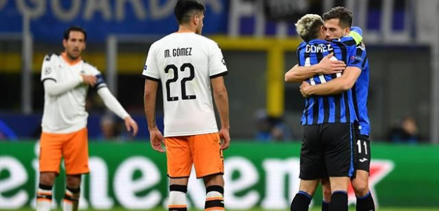 El Valencia ante el Atalanta