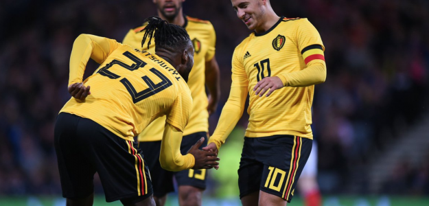 Michy Batshuayi y Hazard