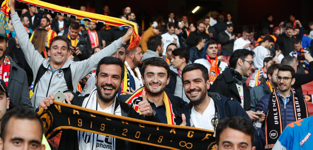 Afición del Valencia 