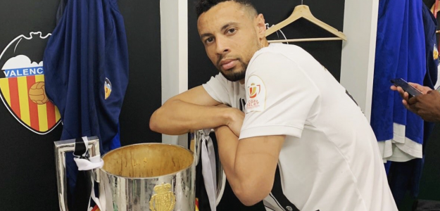 Coquelin con la Copa