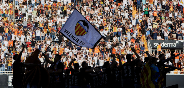 Mestalla celebrando la Copa