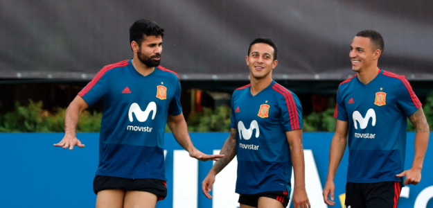 Diego Costa, Thiago y Rodrigo