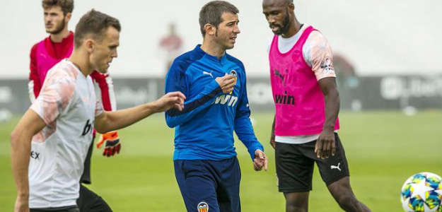 Entrenamiento del Valencia 