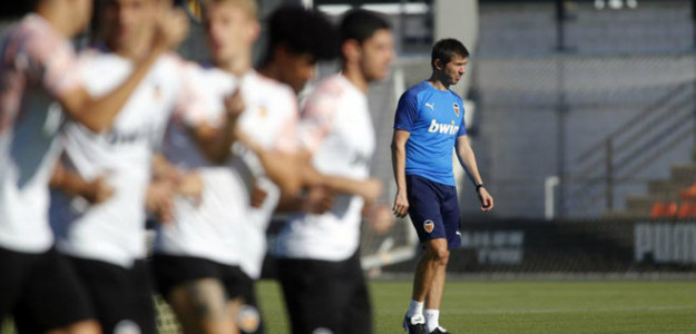 Entrenamiento del Valencia 