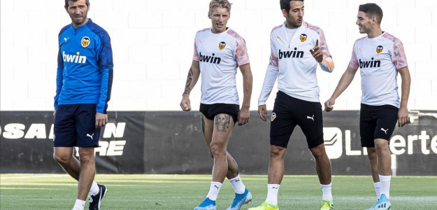 Entrenamiento del Valencia 