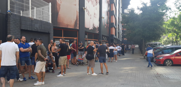 Colas en Mestalla