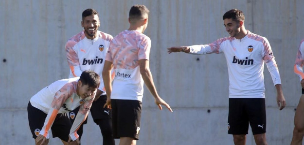 Entrenamiento del Valencia