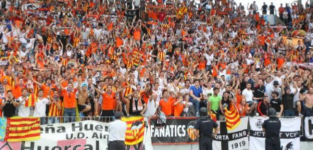 Afición del Valencia 