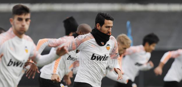 Valencia entrenando