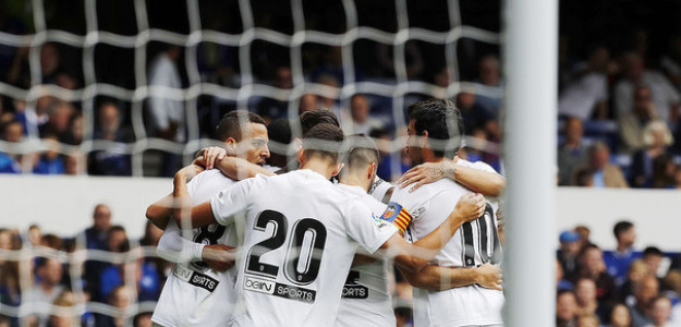 El Mestalla celebrando un gol