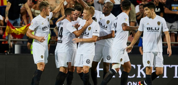 El Mestalla celebrando un gol
