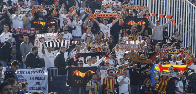 Afición del Valencia 