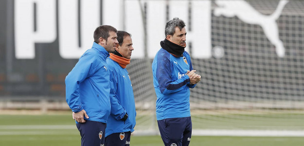 Celades y su cuerpo técnico