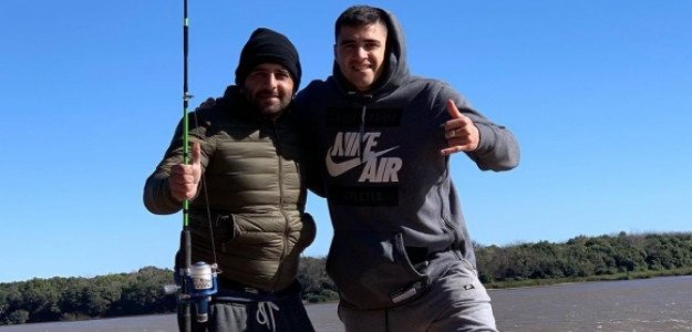 Maxi pescando