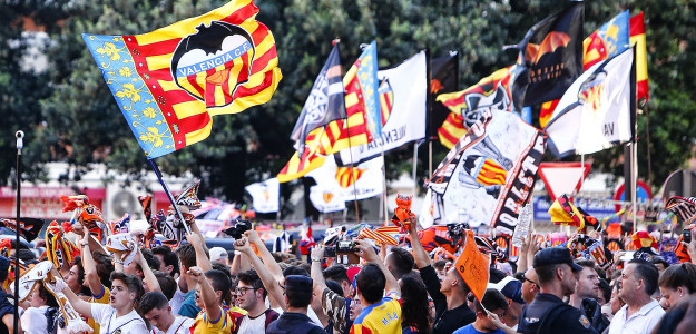 Afición del Valencia 