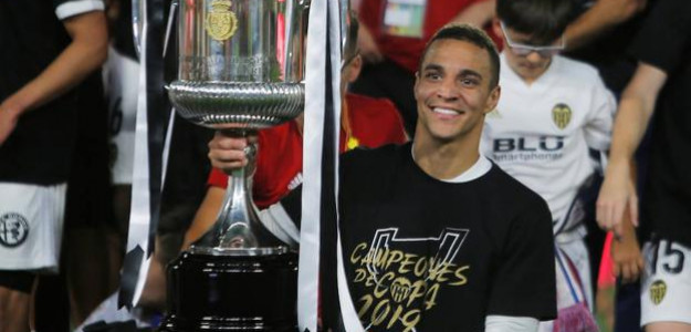 Rodrigo con la Copa