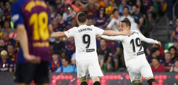 Rodrigo celebra un gol
