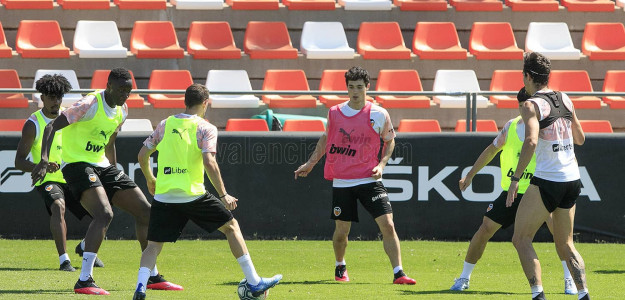 Canteranos con el primer equipo