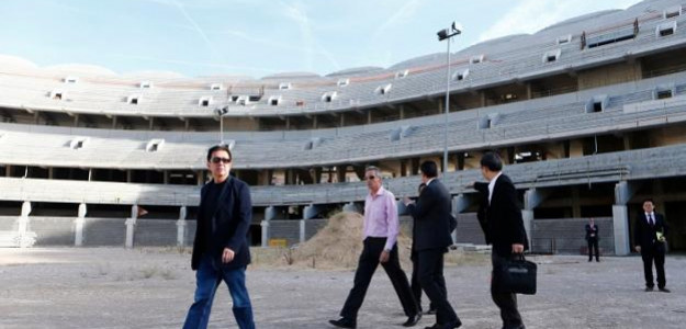 Peter Lim en el Nuevo Mestalla