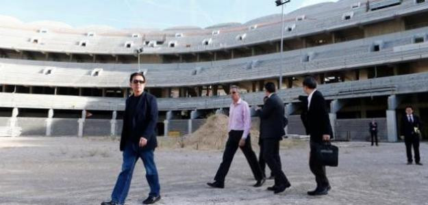 Peter Lim en el Nuevo Mestalla