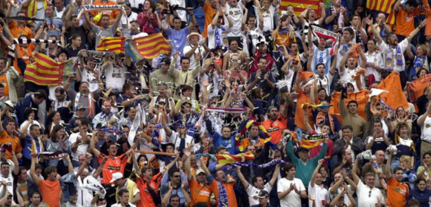 Afición del Valencia 