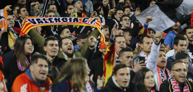 Afición del Valencia 