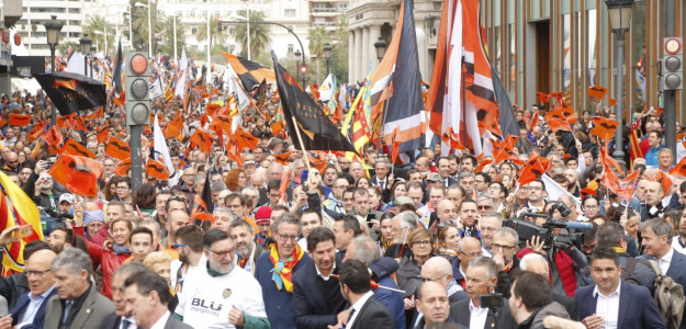 Afición del Valencia 