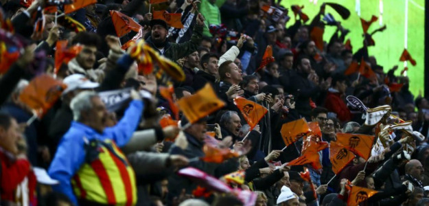 Afición del Valencia 