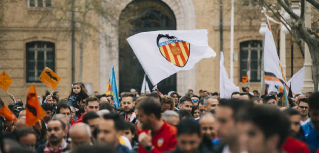 Afición del Valencia 