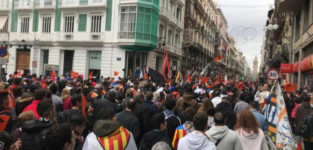 Manifestación Valencia CF