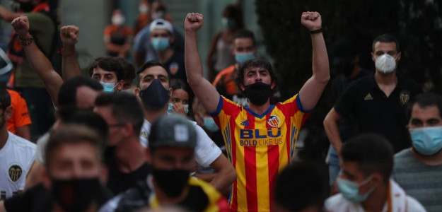 Afición del Valencia 