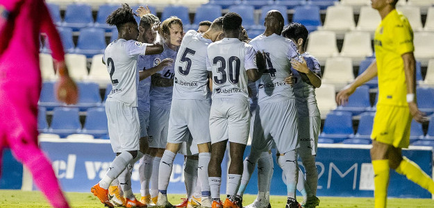 El Valencia celebrando un gol