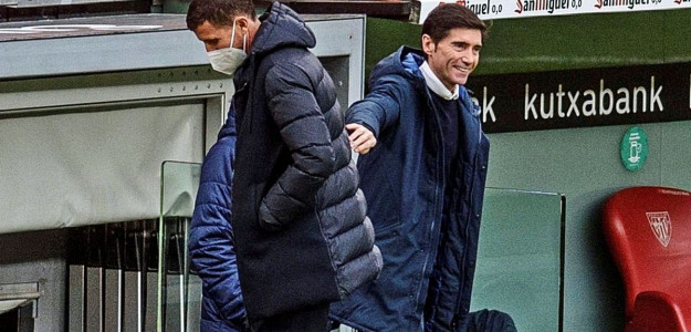 Javi Gracia y Marcelino