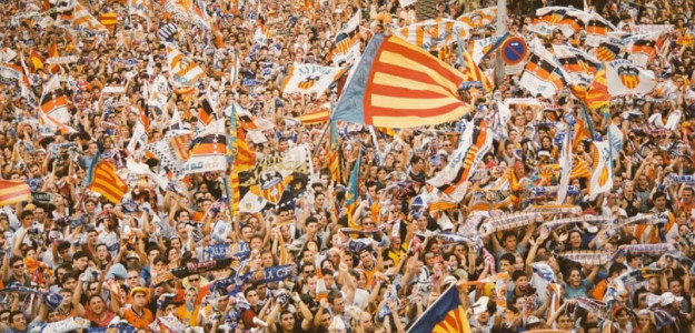 Afición del Valencia 