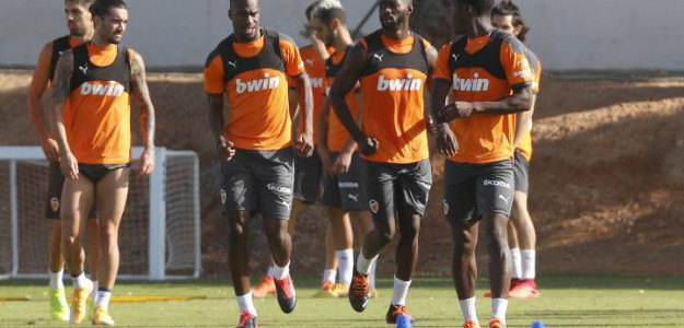 Entrenamiento del Valencia 