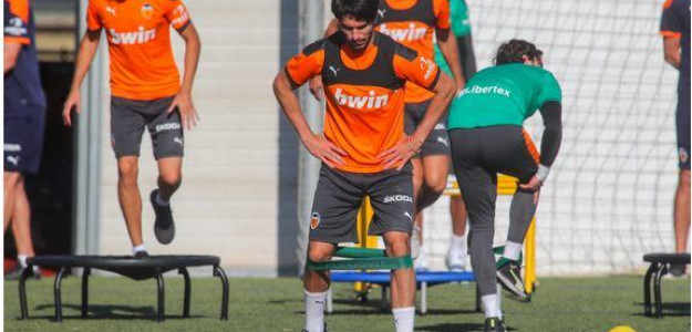 Entrenamiento del Valencia 