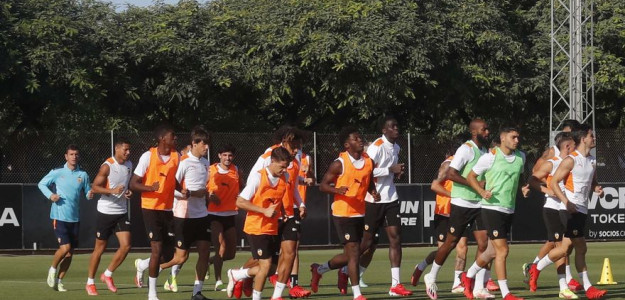 Entrenamiento del Valencia