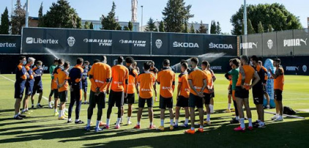 Entrenamiento del Valencia