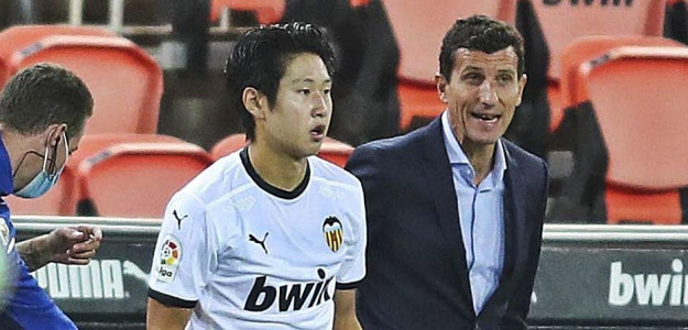 Kang in Lee y Javi Gracia