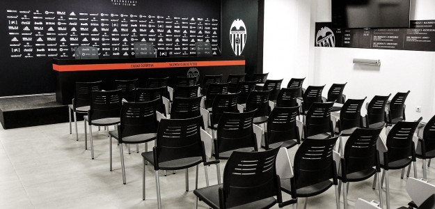 Sala de prensa de Mestalla