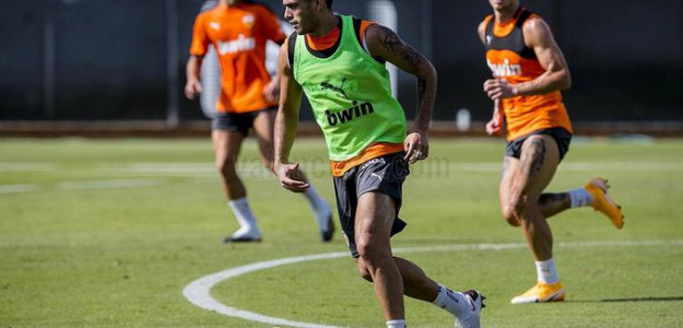 Entrenamiento del Valencia 